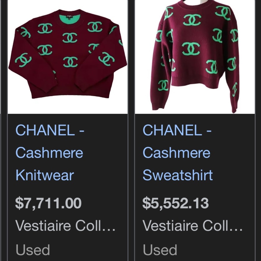 Authentic Chanel Sweater Rare - Picture 14 of 15